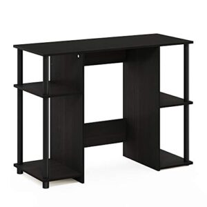 furinno jaya computer study desk,open storage, espresso