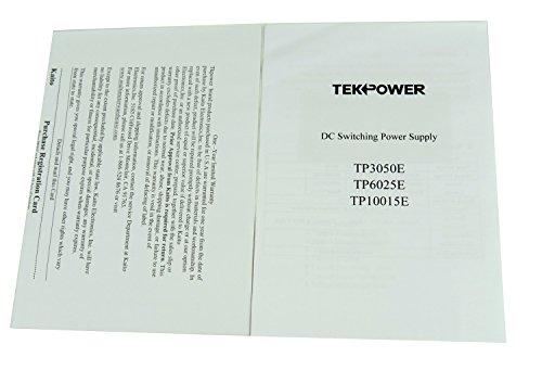 TekPower TP6025E DC Adjustable Switching Power Supply 60V 25A Digital Display