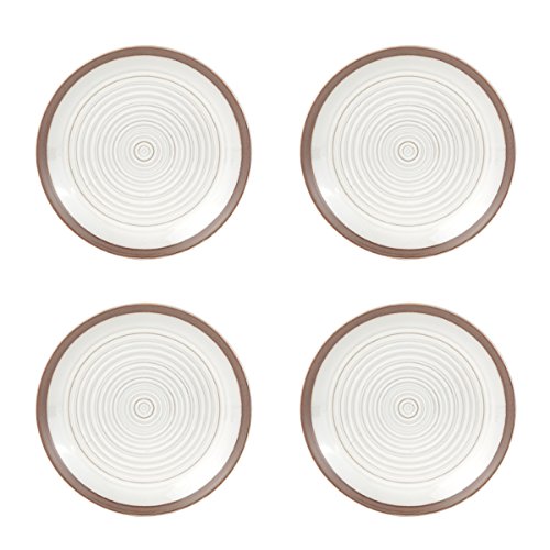 Pfaltzgraff Carmen Brown 16-Piece Stoneware Dinnerware Set, Service for 4 -