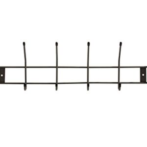 Spectrum Diversified Wall Mount 6 Hook Rack, Industrial Gray