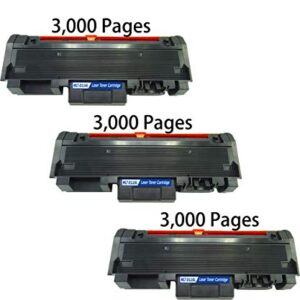 Green Toner Supply (Pack of 3) Compatible Replacement MLTD116L MLT-D116L Toner Cartridges MLT D116L 116L 116 [3-Pack Black] for SL-M2825DW SL-M2875FD SL-M2875FW SL-M2835DW SL-M2885FW Laser Printer