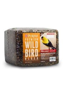 purina | premium wild bird block | 20 pound (20 lb) block