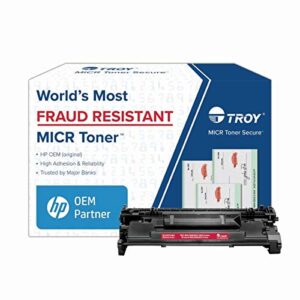 troy m501/m506/m527mfp micr toner secure