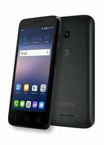 at&t gophone alcatel ideal 4g lte w/ 8gb memory prepaid cell phone slate blue