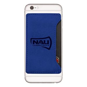cell phone card holder wallet - nau lumberjacks