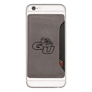 cell phone card holder wallet - gonzaga bulldogs