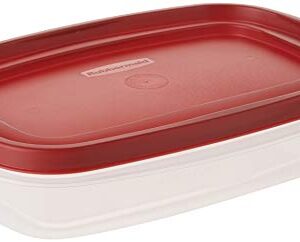 Rubbermaid 5.5 Cup and 8.5 Cup Easy Find Lid Containers Value Pack