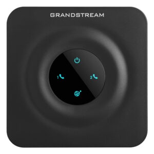 grandstream gs-ht802 2 port analog telephone adapter voip phone & device, black