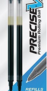 Pilot Refill for Precise V7 RT Rolling Ball, Fine, Black & Blue Ink, 2/pack