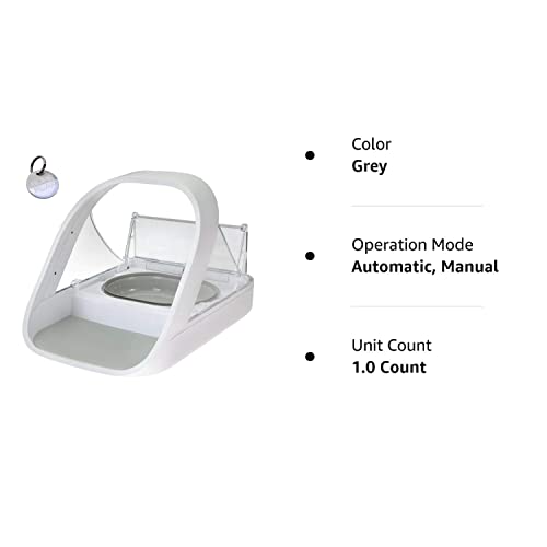 Automatic Pet Feeder - Sureflap - SureFeed Microchip Pet Feeder - MPF001 - Suitable for Both Wet and Dry Food - Bonus eOutletDeals Pet Towel