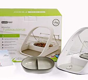 Automatic Pet Feeder - Sureflap - SureFeed Microchip Pet Feeder - MPF001 - Suitable for Both Wet and Dry Food - Bonus eOutletDeals Pet Towel