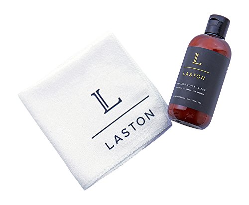 Laston Leather Conditioner & Moisturizer 8 Oz | Cleans and Protects Handbags, Purses, and Wallets | Non-Darkening Formula for Luxury Leathers