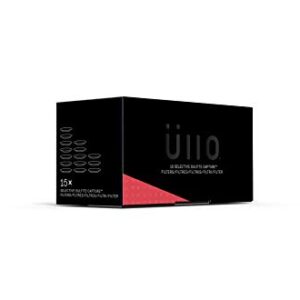 Ullo Full Bottle Replacement Filters (15 Pack) With Selective Sulfite Technology To Make Any Wine Histamine And Sulfite Preservative Free