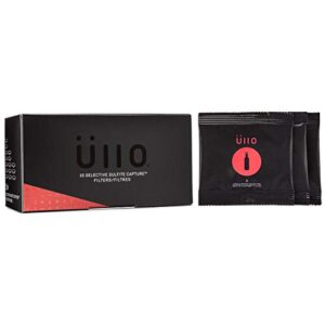 Ullo Full Bottle Replacement Filters (15 Pack) With Selective Sulfite Technology To Make Any Wine Histamine And Sulfite Preservative Free