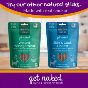 Get Naked Grain Free 1 Pouch 6.2 Oz Joint Health Dental Chew Sticks, Small