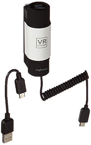 myCharge VRCharge Portable Charger for Samsung Gear VR - White/Black