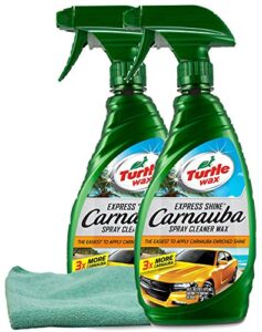 turtle wax express shine (16 oz.) bundle with microfiber cloth (3 items)