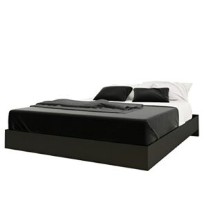 Nexera Queen Size Platform Bed Bundle, 400812, Black