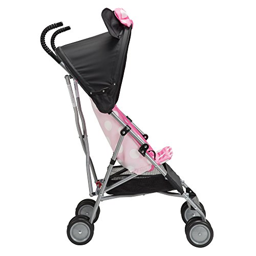 Disney Umbrella Stroller with Basket, Pink Minnie