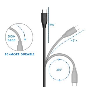 Rankie USB-C to USB-A 3.0 Cable, Type C Charging and Data Transfer, 3-Pack 3 Feet