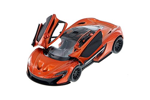 KiNSMART McLaren P1 1/36 Scale Diecast Model Toy Car (Orange)