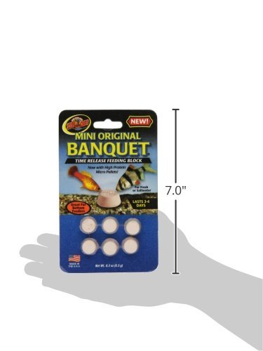 Zoo Med Laboratories AZMBB2 Mini Banquet Block Feeders, 12 Count