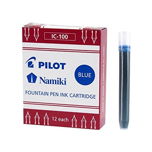Pilot Namiki IC100 Fountain Pen Ink Cartridge Black, Blue, Blue/Black (69100-69101 - 69102)