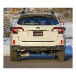 CURT Class 3 Trailer Hitch Bundle with Wiring for 2014-2016 Subaru Outback - 13206 & 56040