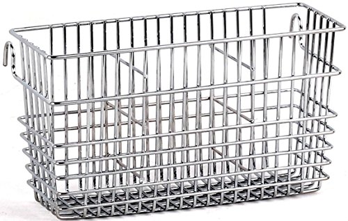 Neat-O Sturdy Chrome-Plated Steel Utensil Drying Rack Basket Holder (Chrome II)