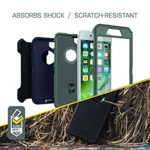 OtterBox iPhone SE 3rd & 2nd Gen, iPhone 8 & iPhone 7 (not compatible with Plus sized models) Defender Series Case - BLACK, rugged & durable, with port protection, includes holster clip kickstand