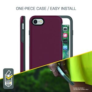 OTTERBOX SYMMETRY SERIES Case for iPhone SE (2nd gen - 2020) and iPhone 8/7 (NOT PLUS) - Retail Packaging - SALTWATER TAFFY (PIPELINE PINK/BLAZER BLUE)