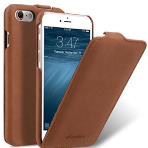 Melkco Premium Leather Case for Apple iPhone 8 / iPhone (4.7") - Jacka Type - Classic Vintage Brown
