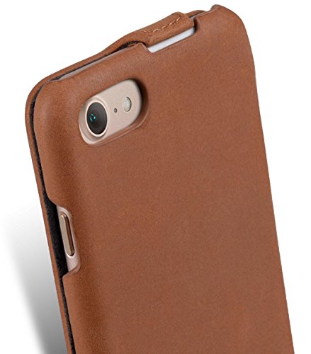 Melkco Premium Leather Case for Apple iPhone 8 / iPhone (4.7") - Jacka Type - Classic Vintage Brown