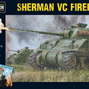 Bolt Action Sherman Firefly Vc 1:56 WWII Military Wargaming Plastic Model Kit