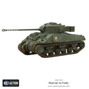 Bolt Action Sherman Firefly Vc 1:56 WWII Military Wargaming Plastic Model Kit