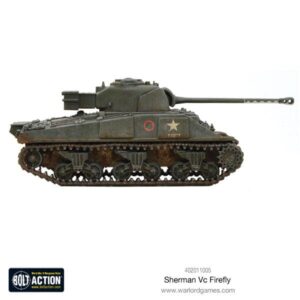 Bolt Action Sherman Firefly Vc 1:56 WWII Military Wargaming Plastic Model Kit