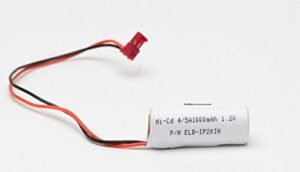 lithonia emergency lighting battery elb-1p201n2 1.2 volt ni-cd pack