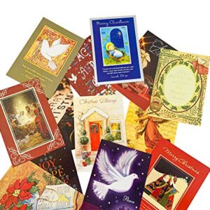 25 Count Great Value Religious Christmas Cards Assorted