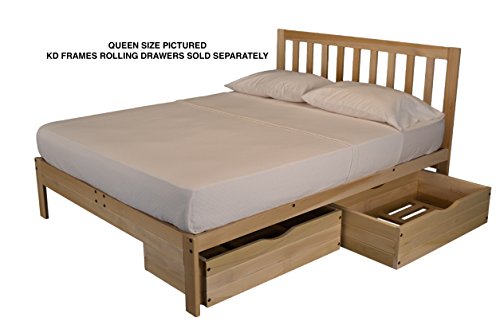 kd frames Charleston Platform Bed - Full