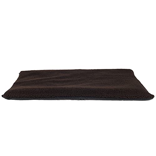 PETMAKER Large/X-Large Self Warming Thermal Pet Crate Pad Brown