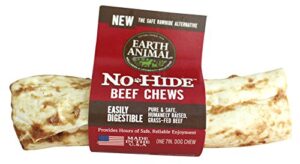 earth animal, no hide beef, 7 inch