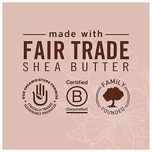 Shea Moisture Body Oil with Coconut & Hibiscus for Bath and Shower, Coconut Massage Oil & Coconut Body Oil, Shea Moisture Body Oil with Hibiscus Flower Extracts (2 Pack, 8 Oz Ea) 