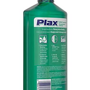 Plax Anti-Plaque Dental Rinse, Soft Mint - 24 Oz (Pack of 2)