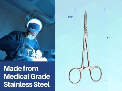 Artery Forceps Straight 5 inches Mosquito Orthodontic Dental Surgical hemostat by Wise LINKERS