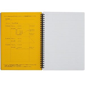 Maruman Mnemosyne Special Memo Notepad - B5 (6.9" X 9.8") - 7 mm Rule Divisions - 30 Lines X 80 Sheets (Pack of 2)