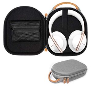 headphone case for beoplay h2, h4, h6, h7, h8, h9; parrot zik 1.0, 2.0, 3.0; ath-m50x, kef m500; sony mdrxb650, mdrxb950, mdrzx770, mdr10rnc; grado sr125e, sr225e, sr325e; bose qc35; oppo pm3