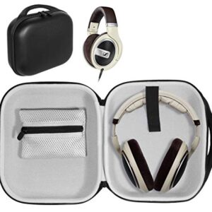 Headphone Case for Sennheiser HD280PRO, HD598, HD558, HD518, HD595, HD555, HD515, HD650, HD600; Sony MDR7506, v700dj, 7509hd, 7506, XB-700, XB-950AP; ATHM20x, M40x, Philips SHP9500