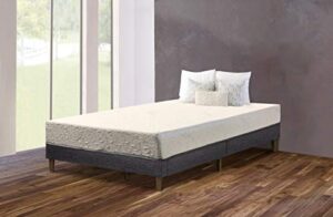 8 inch cal king size flipable double sided memory foam & high density foam mattress