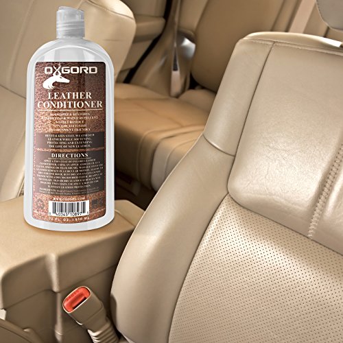 Leather Conditioner - 22oz Kit Restores Leather Vinyl Surface Lotion Cleaner Protector Moisturizer Care Treatment for Leather Apparel, Furniture, Auto Interior, Shoes Hand bags & Accessories Non Toxic