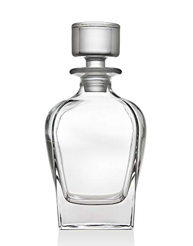 Godinger Madison Whiskey Decanter for Liquor Scotch Bourbon or Wine